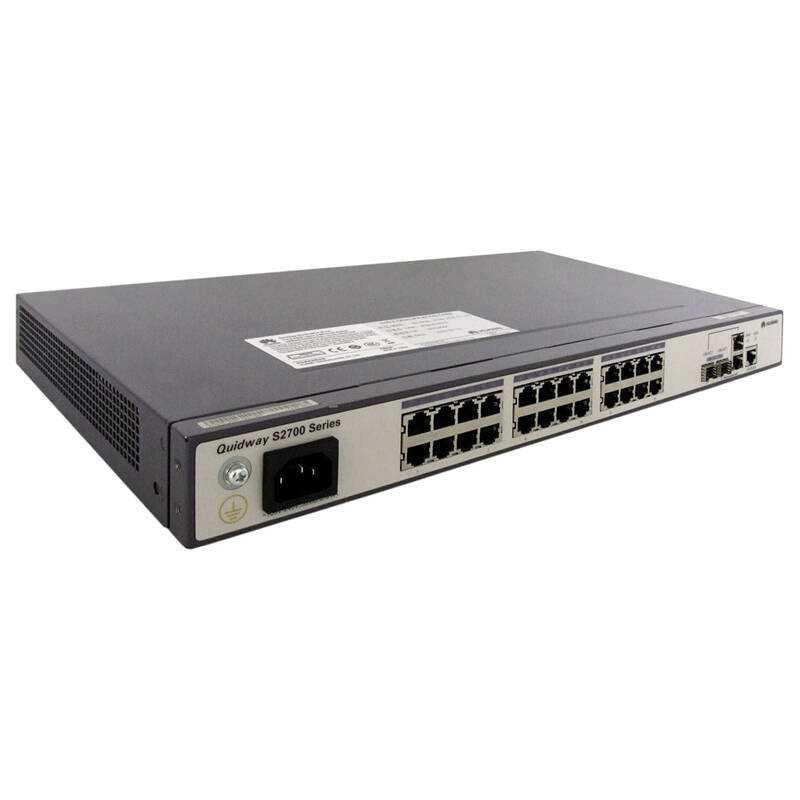 華為 (HUAWEI) S2700-26TP-EI-AC 二層24口百兆企業(yè)級交換機(jī) 